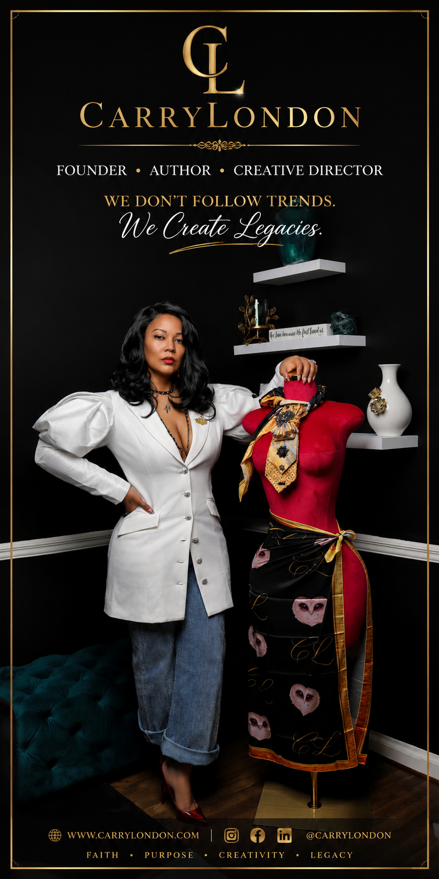 White Reign Blazer Dress