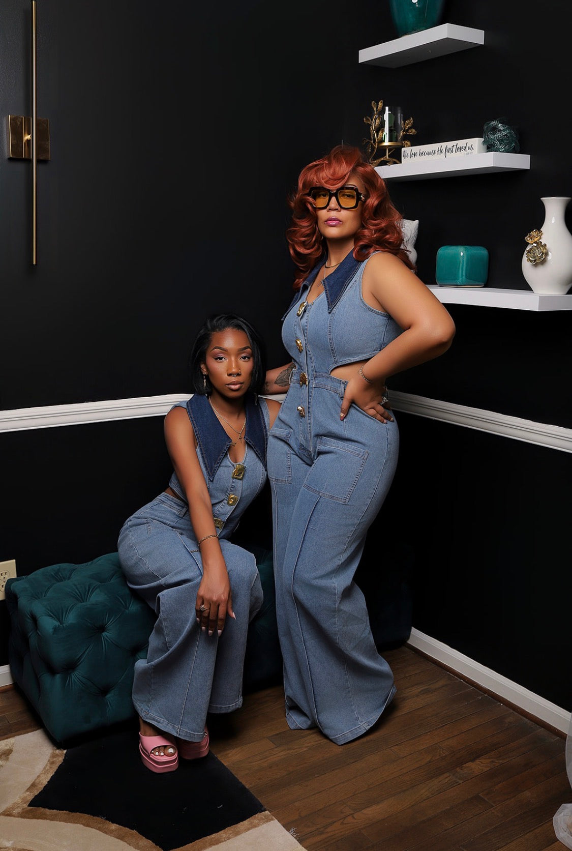 Denim Harmony Jumpsuit