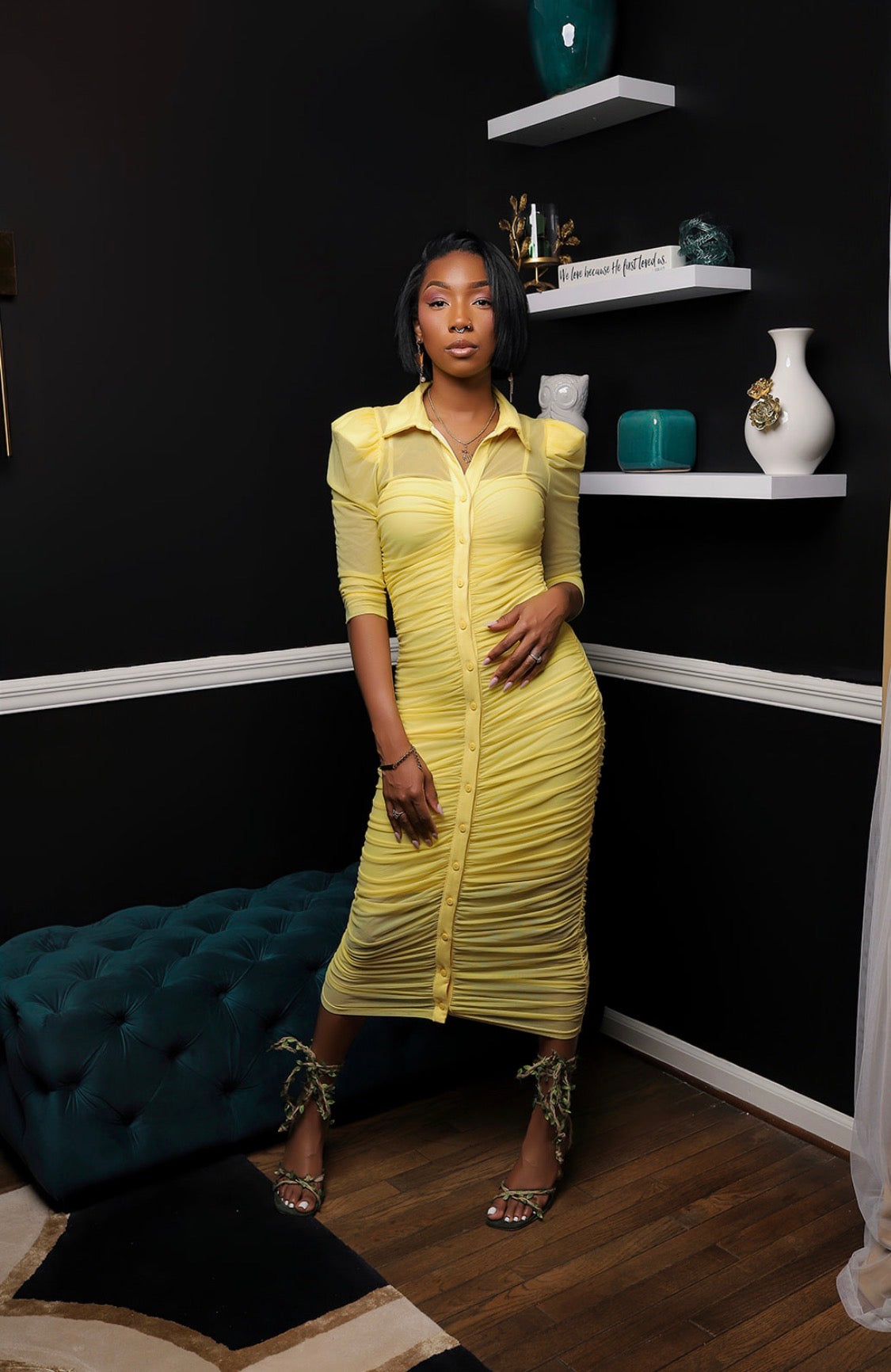 Timeless Muse Midi Dress