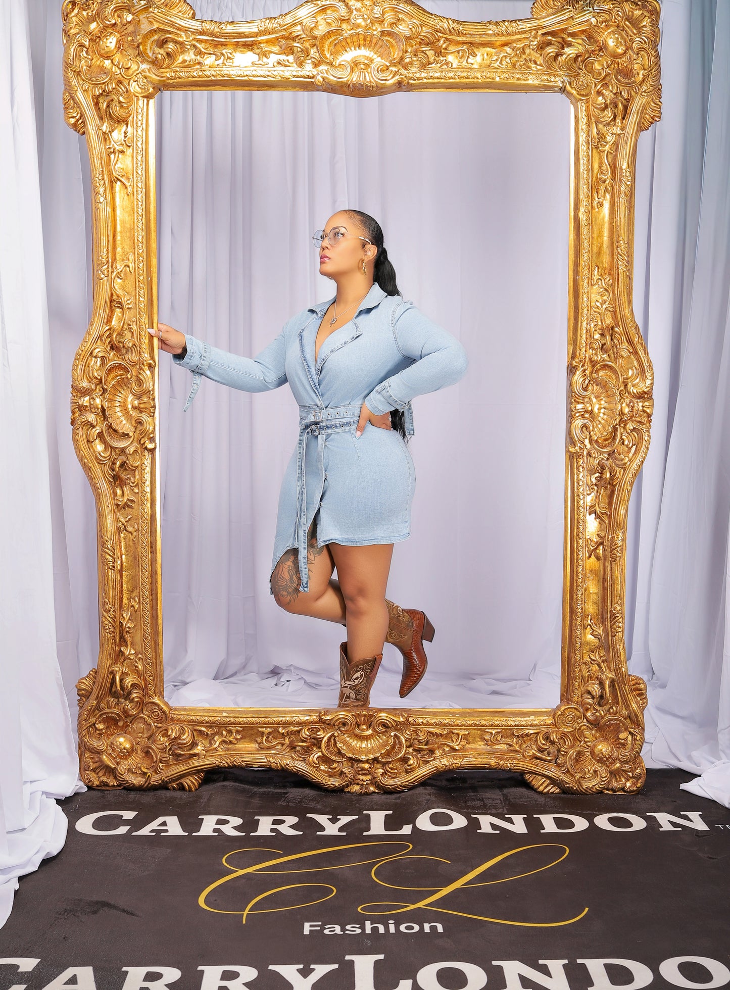 Denim Authority Dress