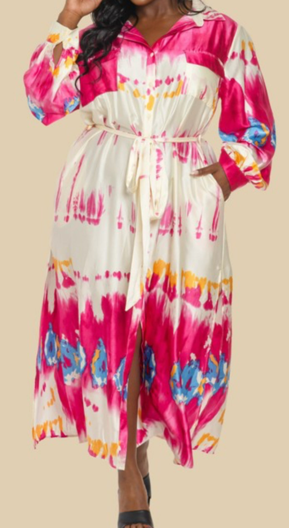 Command Maxi Shirt Dress