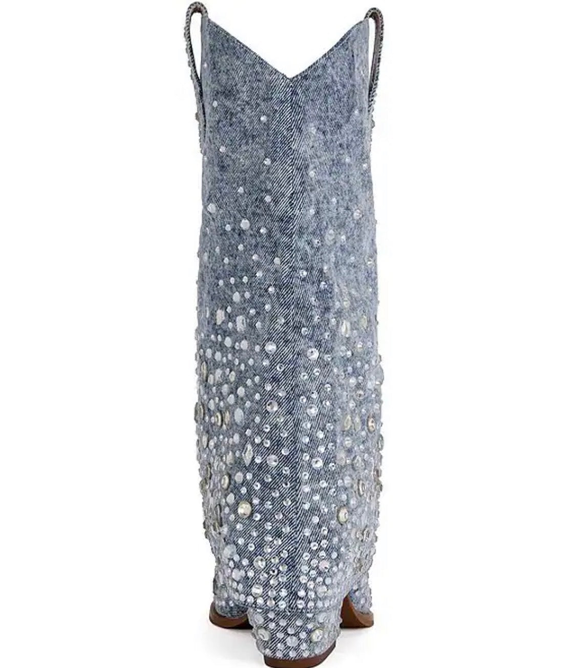 Luxe Spark Denim Boots